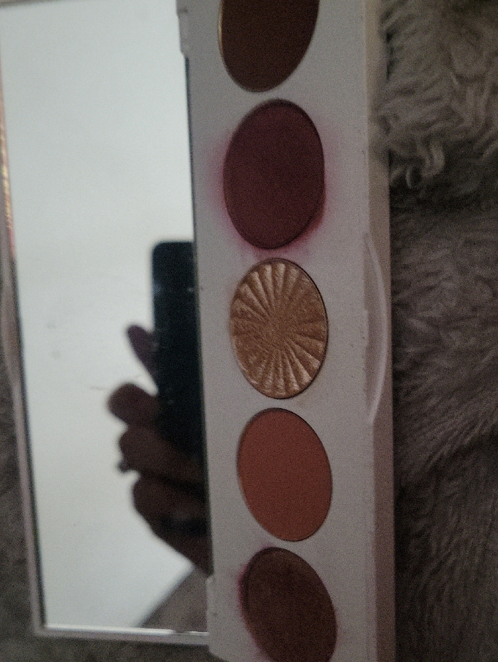 Neutral & Rose Eyeshadow Palette - Pink and Gold Shades
